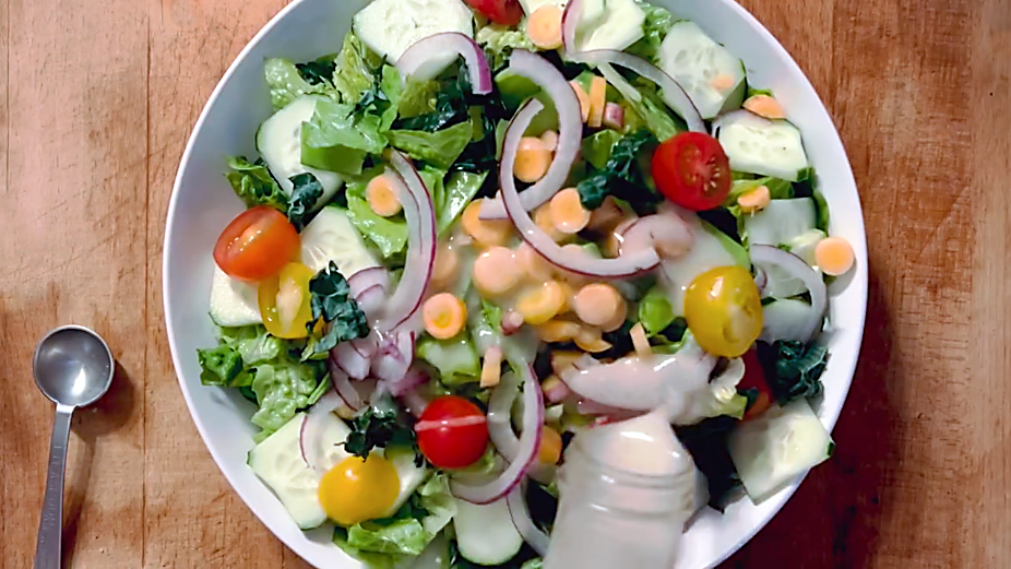 Chive Blossom Salad Vinaigrette